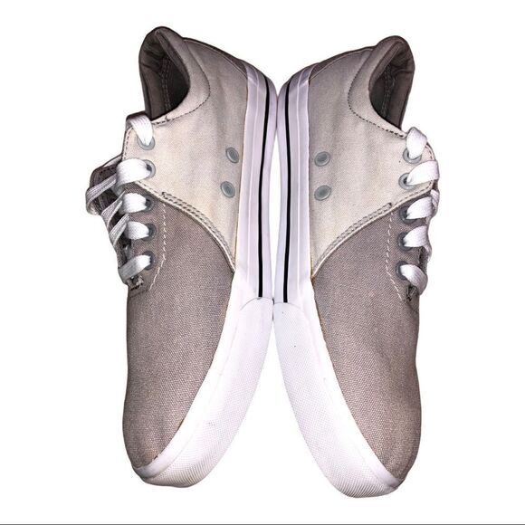 TRAVIS MATHEW GOLF CANVAS STEADMEN SHOES GREY 9 - Picture 4 of 10